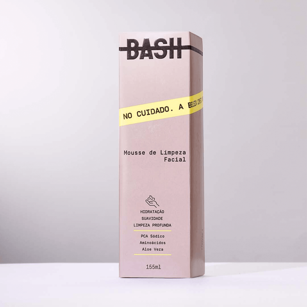 Mousse de Limpeza Facial 155ml - BashBeauty