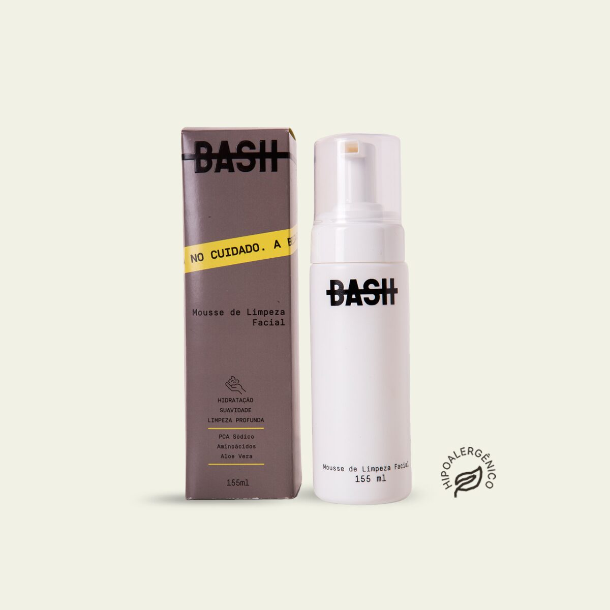 Mousse de Limpeza Facial 155ml - BashBeauty