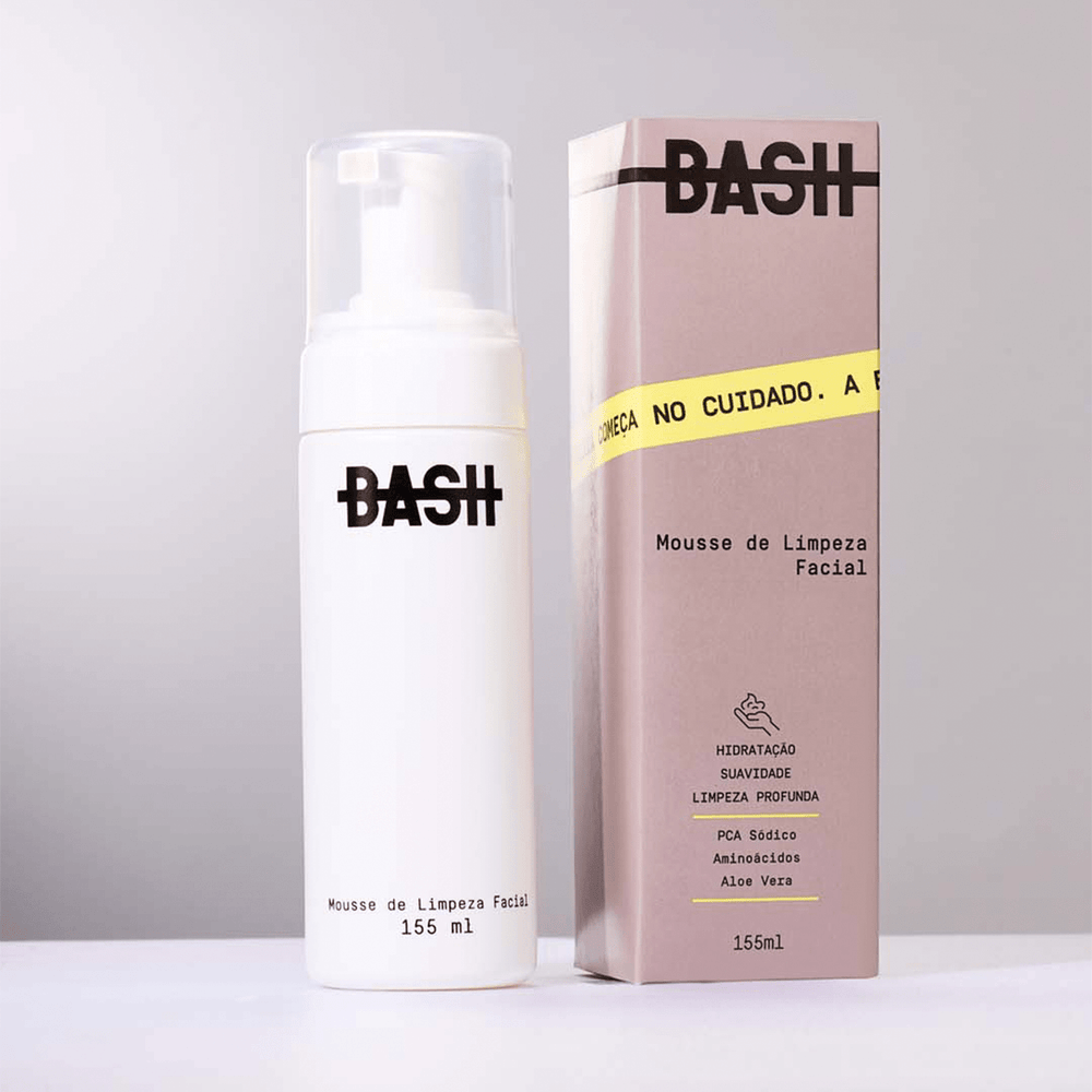 Mousse de Limpeza Facial 155ml - BashBeauty