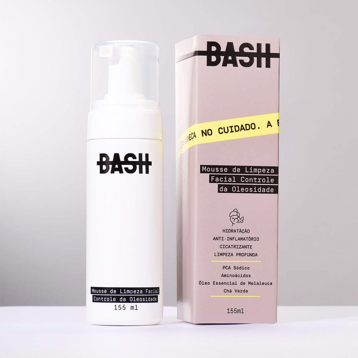 Mousse de Limpeza Facial Controle da Oleosidade 155ml - BashBeauty