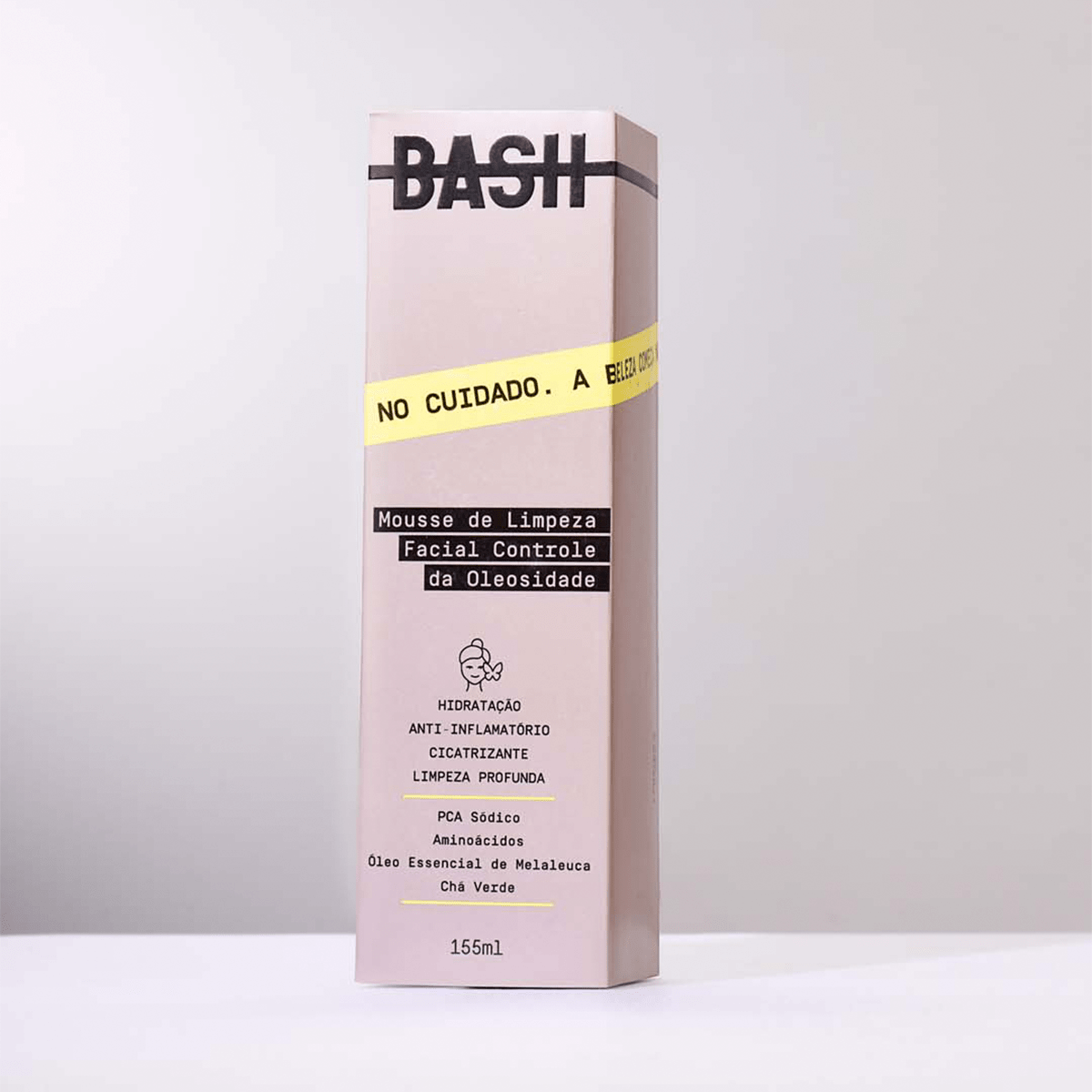 Mousse de Limpeza Facial Controle da Oleosidade 155ml - BashBeauty