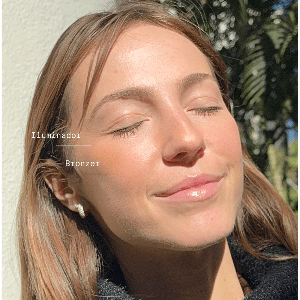 Pó Bronzer e Iluminador - BashBeauty